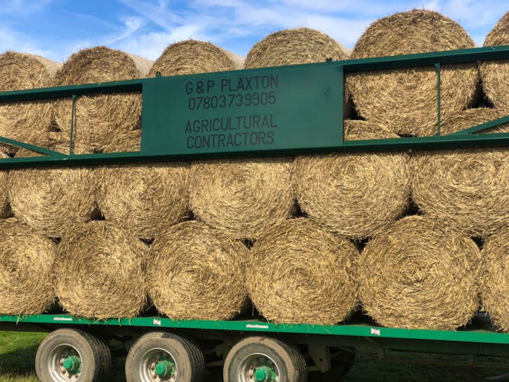 300 Bales Baled Straw (Wheat) SellMyLivestock The Online Livestock
